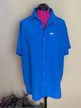 Columbia Men's PFG Slack Tide Camp Shirt Sz XL